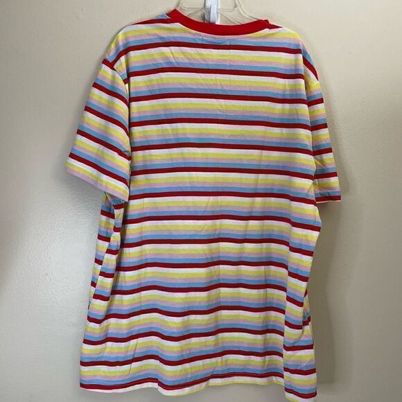 PacMan| XLarge| Unisex| Striped| Cotton| Retro| Y2K - Picture 10 of 11